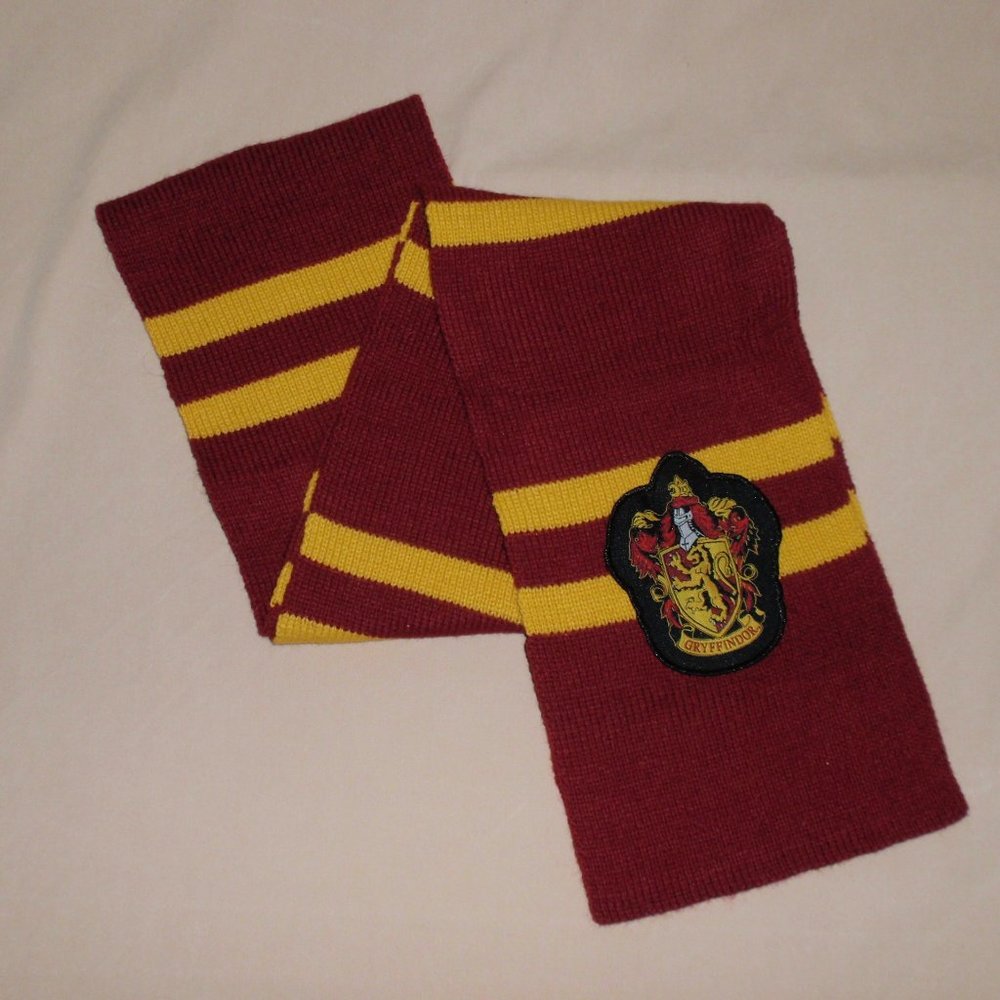 Harry Potter Gryffindor Striped Pretend Play Halloween Costume Cosplay Scarf